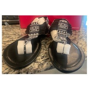 Tribal Print Sandals